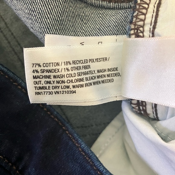 Universal Thread Dark Wash Ankle Bootcut Jeans Size 17 New With Tags - Picture 6 of 11